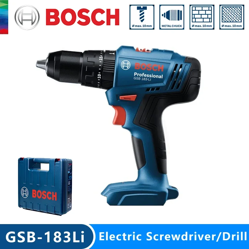 Bosch GSB 183-LI, Bor Impak Ni - Bosch Drill Gsb 18V ulasan dan harga